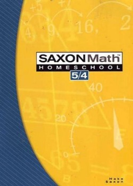 Math 5/4 - Student Textbook (3rd Edition)