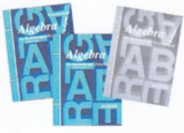 Algebra 1/2 - Home School Kit (3rd Edition)