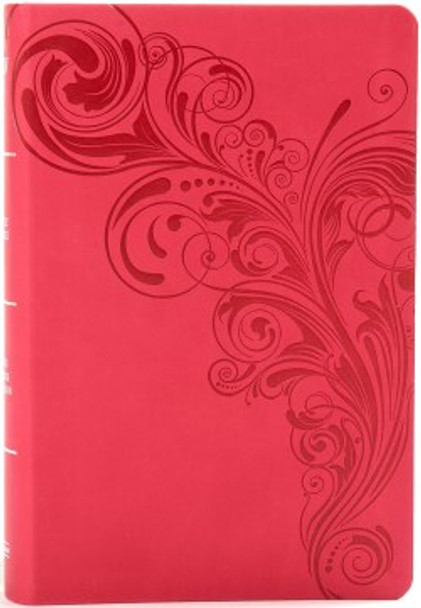 Large Print Personal Size Reference Bible (Pink Leathertouch) KJV
