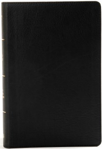 Large Print Personal Size Reference Bible (Black Leathertouch) KJV