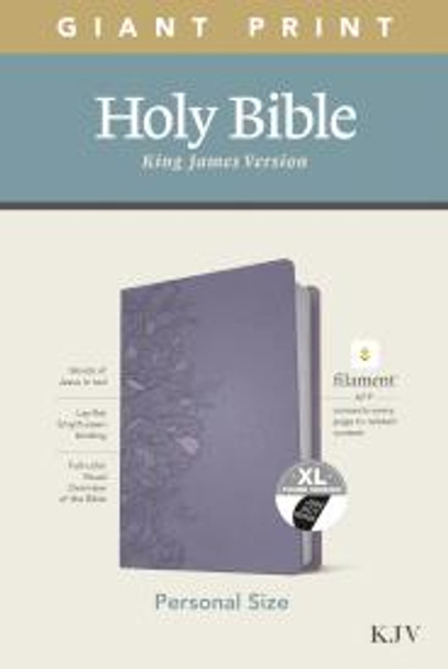 Giant Print Personal Size Bible: Filament Edition, Indexed (Lavender Imitation Leather) KJV