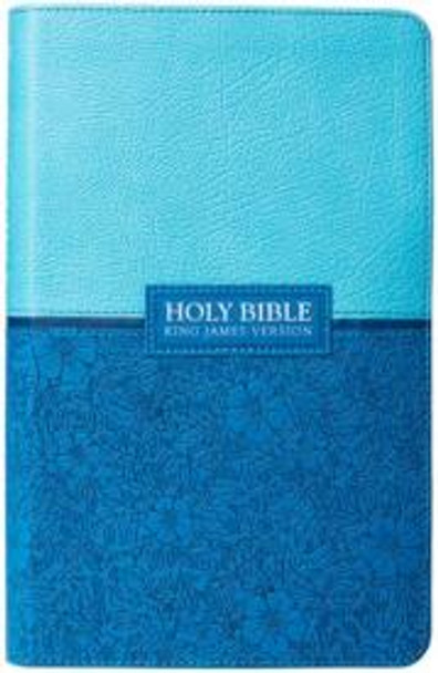 Giant Print Standard Bible, KJV (Imitation, Blue two-tone)
