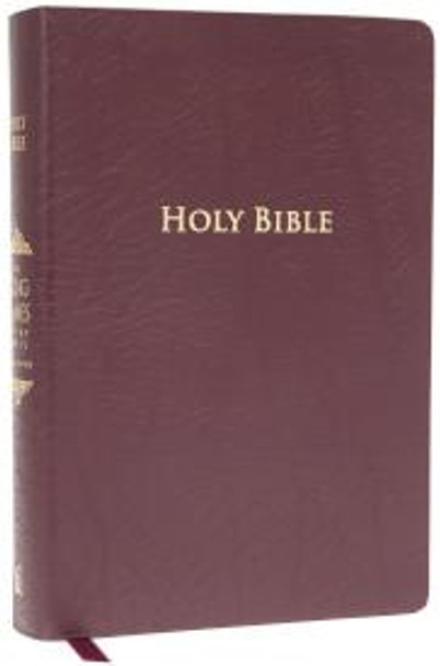 King James Study Bible: Second Edition, Indexed (Bonded Leather, Burgundy)