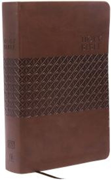 King James Study Bible: Second Edition (Imitation, Brown)