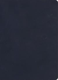 Single-Column Wide-Margin Bible (Navy Leathertouch) KJV