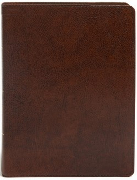 KJV Study Bible, Full Color, Indexed (Bonded Leather, Brown)