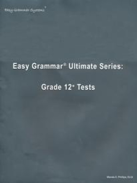 Easy Grammar Ultimate Series: Grade 12 (Tests)