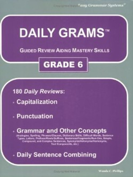 Daily Grams: Grade 6 (Teacher Edition)