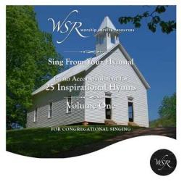 Piano Accompaniment for 25 Inspirational Hymns Vol. 1 CD