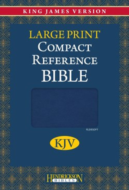 Large Print Compact Reference Bible (Blue Imitation Leather) KJV