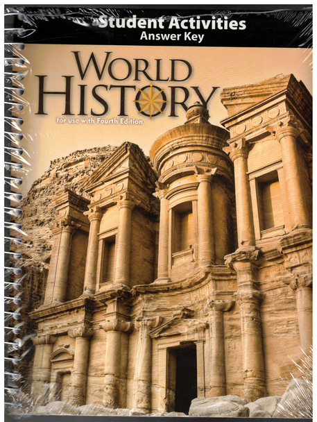 World History Student Activities Answer Key 4th Edition BJU Press