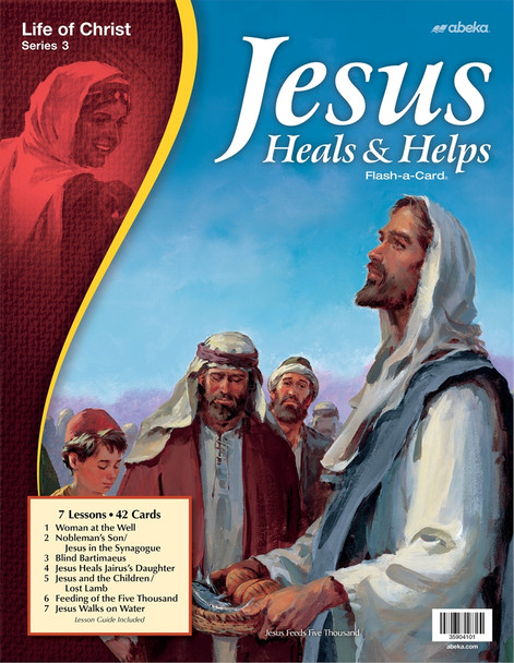 Life of Christ, Series 3: Jesus Heals and Helps (Large Flashcards)