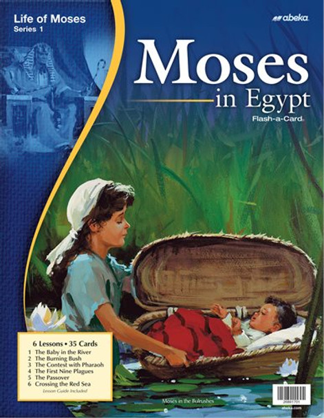Life of Moses, Series 1: Moses in Egypt (Large Flashcards)