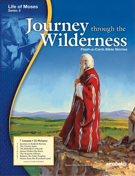 Life of Moses, Series 3: Journey Through the Wilderness (Flash-a-Card Bible Stories)
