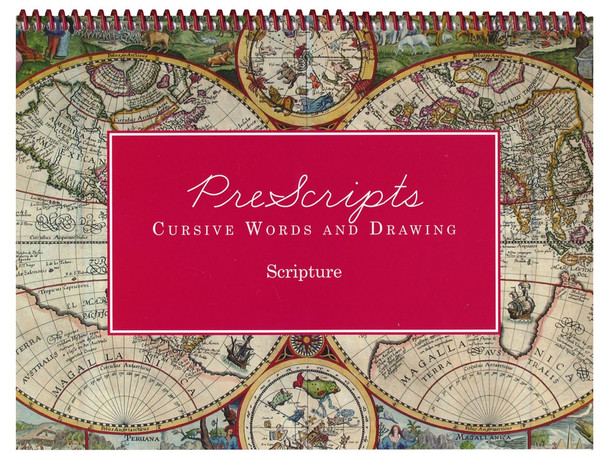 Prescripts: Cursive Words and Drawings (Scripture)