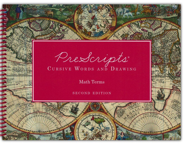 Prescripts: Cursive Words and Drawings (Math Terms) Second Edition