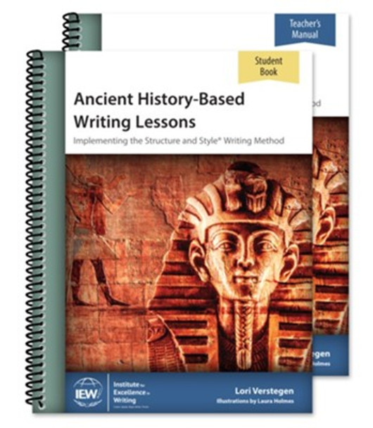 Ancient History-Based Writing Lessons (Student Book & Teacher's Manual Set)