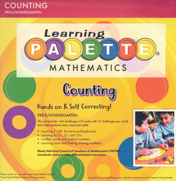 Learning Palette Mathematics, Level K: Counting (Pre-K/Kindergarten)