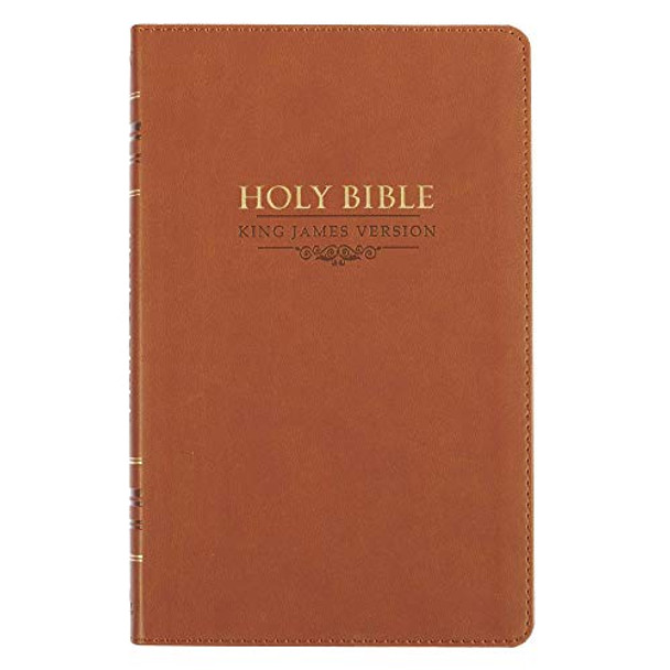 Gift Bible (Saddle Brown Imitation Leather) KJV