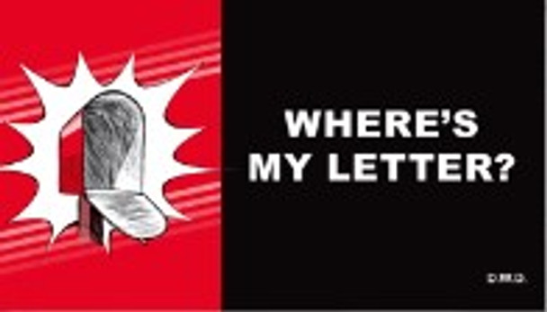 Where's My Letter? (Tract)