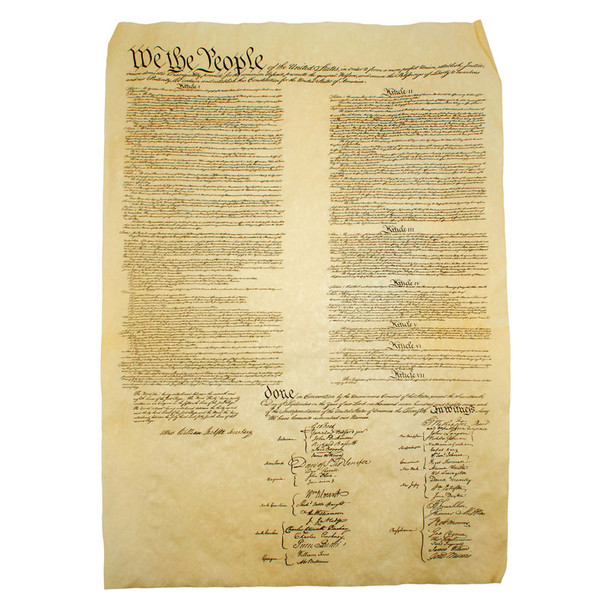 The Constitution of the United States (Historical Document Replica)