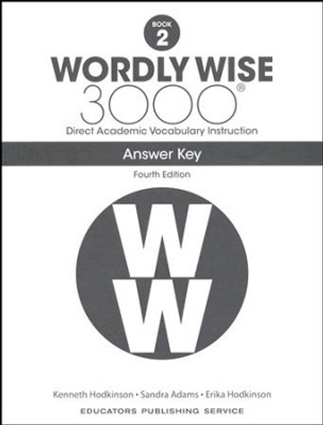 Wordly Wise 3000 2 Ans. Key (4th Ed.)