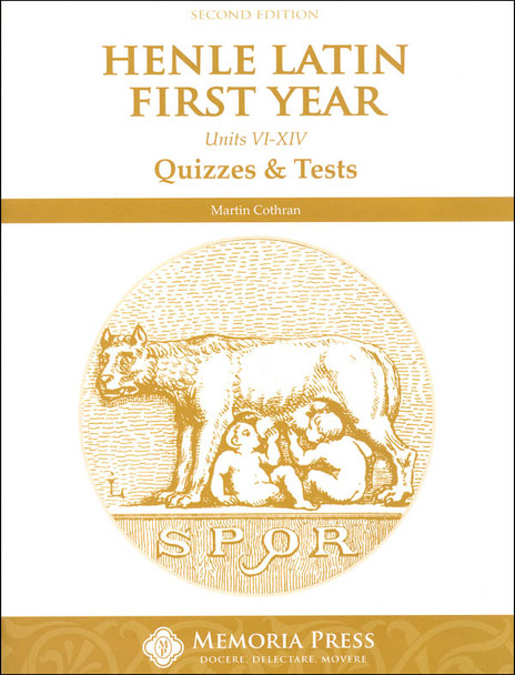 Henle Latin I: Quizzes and Tests (2nd Edition)