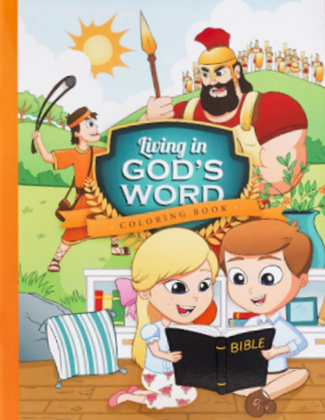 Living in God's Word (Coloring Book)