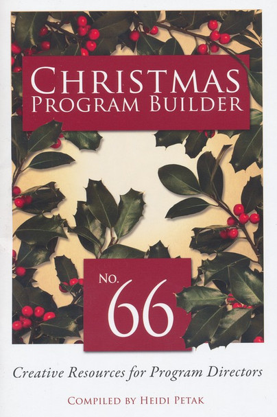 Christmas Program Builder #66 (Not KJV)