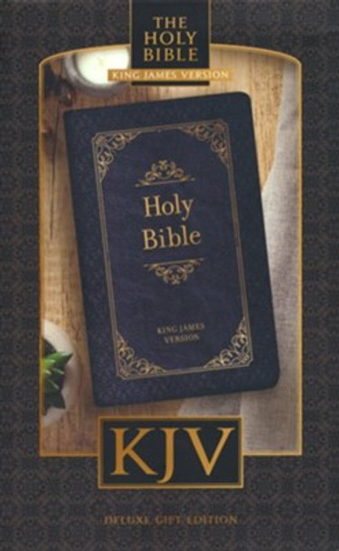 Personal Size Deluxe Gift Bible (Black Imitation Leather w/ Zipper) KJV