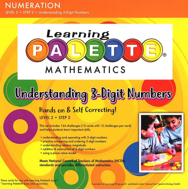 Learning Palette Mathematics, Level 2 (Step 2): Understanding 3-Digit Numbers (2nd Grade)