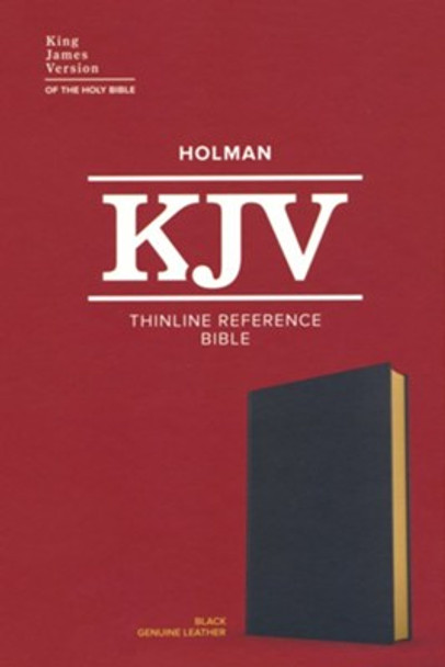 Thinline Reference Bible (Black Genuine Leather) KJV