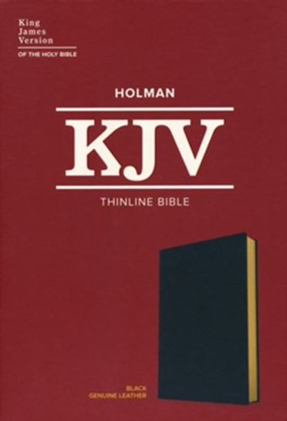 Thinline Bible (Black Genuine Leather) KJV