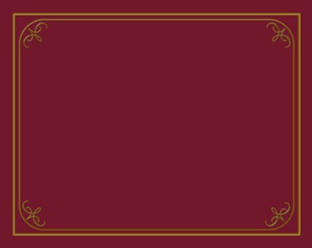 Certicate Holder (Burgundy)