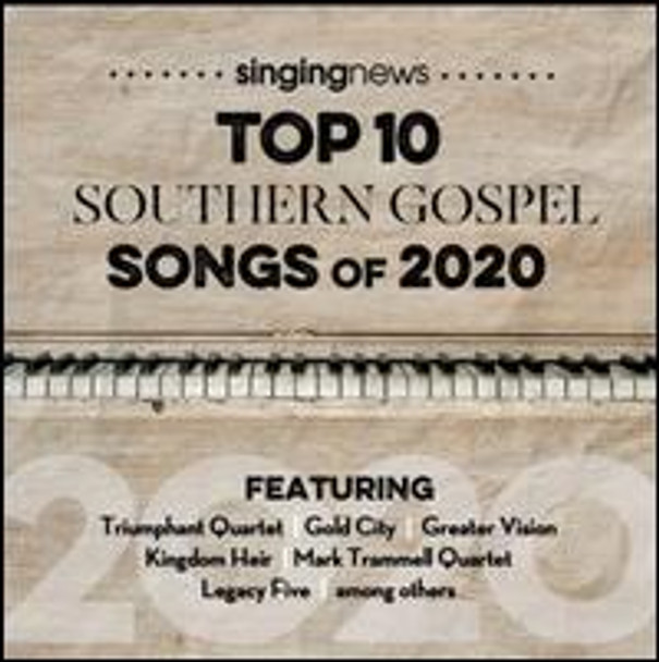 Singing News Top 10 Southern Gospel Songs of 2020 CD