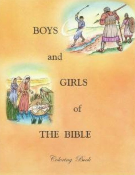 Boys and Girls of the Bible (Coloring Book)