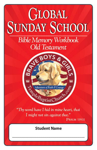 Global Sunday School (Bible Memory Workbook): Old Testament