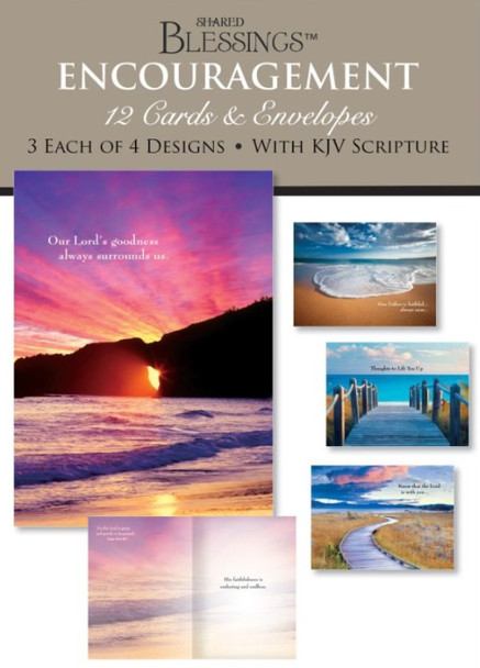 Encouragement: Ocean Views (Boxed Cards) 12-Pack