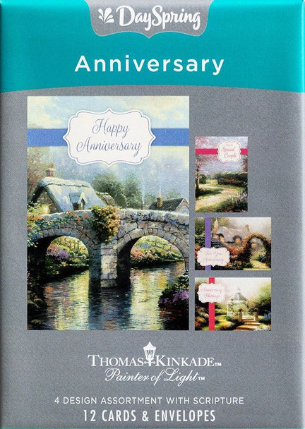 Anniversary: Thomas Kinkade - Memories of Home (Boxed Cards) 12-Pack