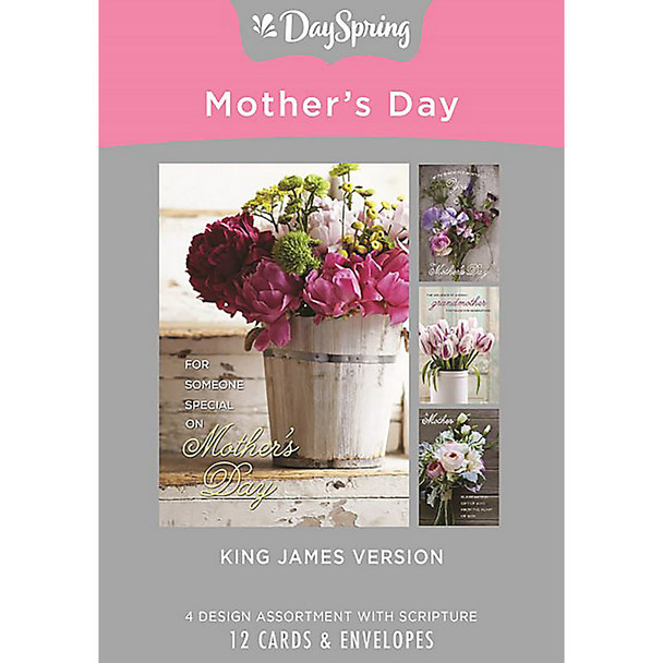 Mother's Day: Floral Bouqet (Boxed Cards) 12-Pack