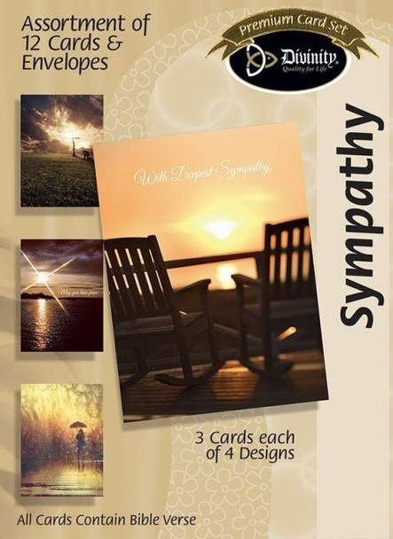 Sympathy: Outdoor Scenes (Boxed Cards) 12-Pack