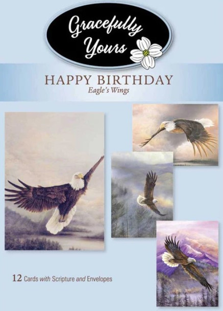 Birthday: Eagles Wings (Boxed Cards) 12-Pack