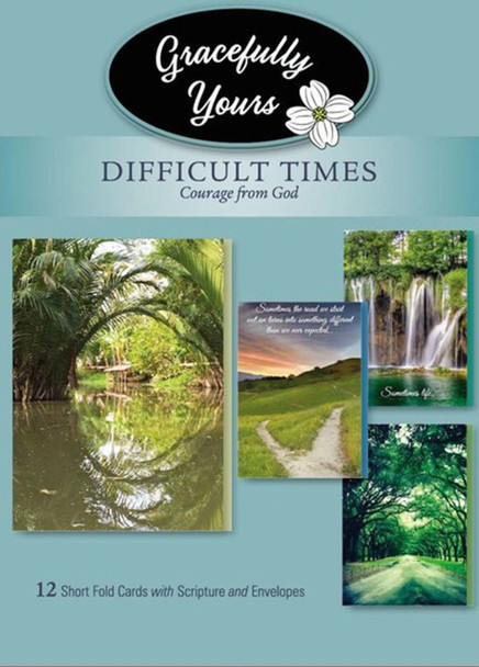 Encouragement: Difficult Times - Courage from God (Boxed Cards) 12-Pack