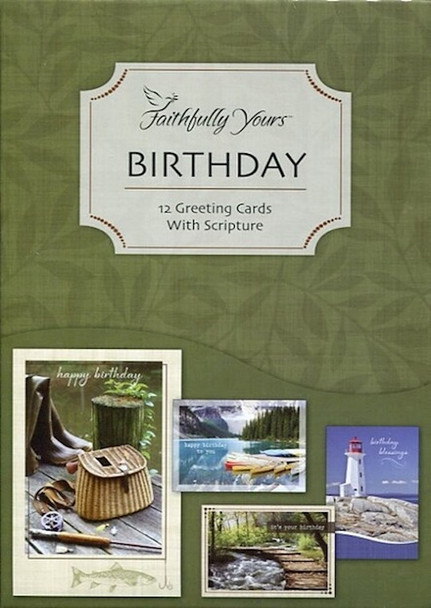 Birthday: His Gifts (Boxed Cards) 12-Pack