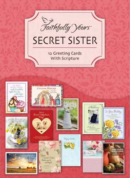 Secret Sister Assortment Boxed Cards 12 Pack 