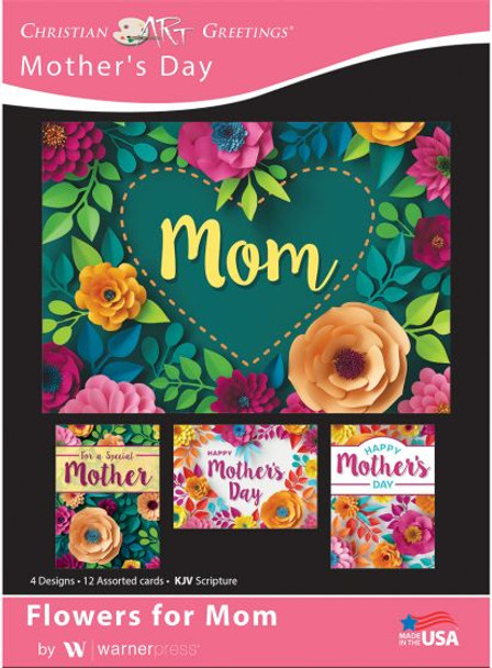 Mother's Day: Flowers for Mom (Boxed Cards) 12-Pack