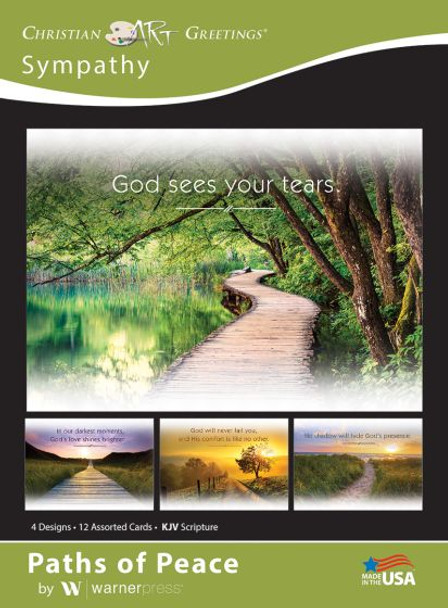 Sympathy: Paths of Peace (Boxed Cards) 12-Pack