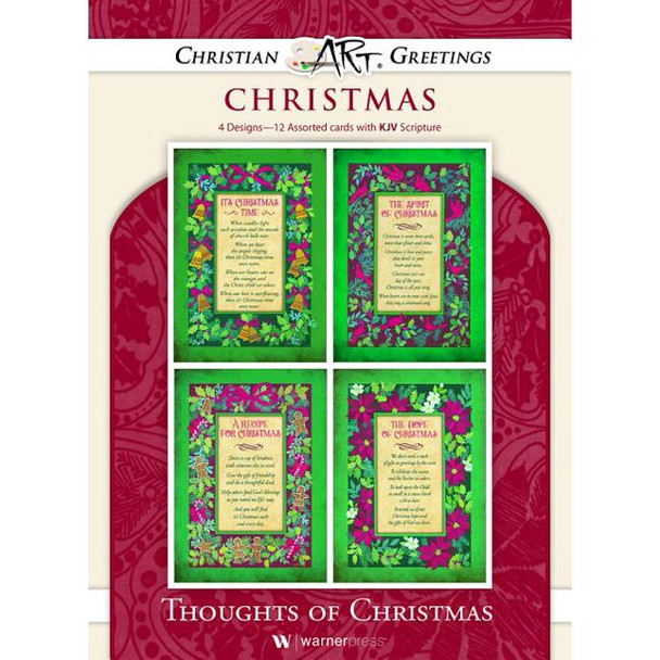Christmas: Thoughts of Christmas (Boxed Cards) 12-Pack