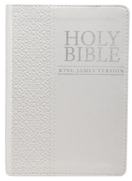 Pocket Bible (White Imitation Leather) KJV