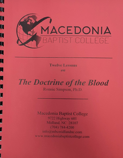 The Doctrine of the Blood: Study Guide (Simpson)